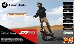 Expert Segway-Ninebot Urban style, dall'anima off-road offerta
