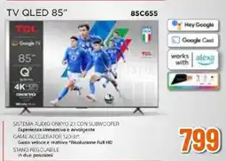 Expert TCL TV QLED 85" offerta