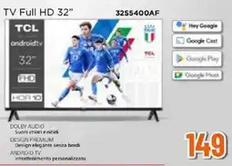 Expert TCL TV Full HD 32" offerta