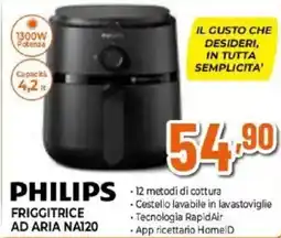 Expert Philips friggitrice ad aria na120 offerta