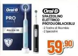Expert Oral-B SPAZZOLINO ELETTRICO PROIDUOBLACKBLU offerta