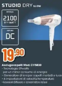 Expert Rowenta Asciugacapelli Mod. CV5830 offerta