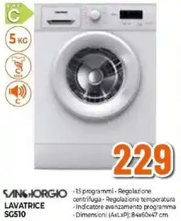 Expert S/INGIORGIO Lavatrice SG510 offerta