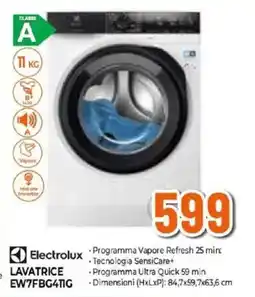 Expert Electrolux LAVATRICE EW7FBG4NG offerta