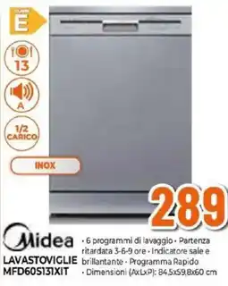 Expert Midea Lavastoviglie MFD60S131XIT offerta