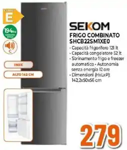 Expert SEKOM FRIGO COMBINATO SHCB22SMIXE0 offerta