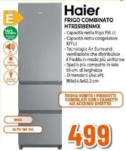 Expert Haier FRIGO COMBINATO HTR3518ENMX offerta