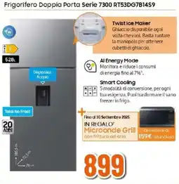 Expert Samsung Frigorifero Doppia Porta Serie 7300 RT53DG7B14S9 offerta