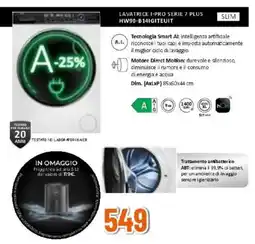 Expert Haier LAVATRICE I-PRO SERIE 7 PLUS HW90-B14IGITEUIT offerta