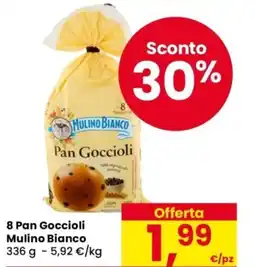 Despar 8 Pan Goccioli Mulino Bianco offerta