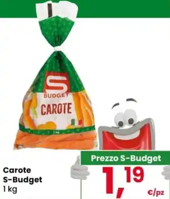 Despar Carote S-Budget offerta