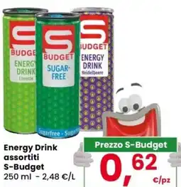Despar Energy Drink assortiti S-Budget offerta