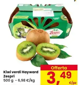 Despar Kiwi verdi Hayward Zespri offerta