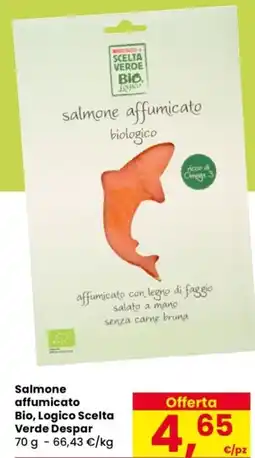 Despar salmone affumicato Bio, Logico Scelta Verde Despar offerta