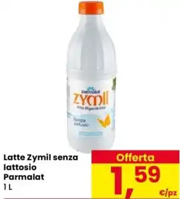 Despar Latte Zymil senza lattosio Parmalat offerta
