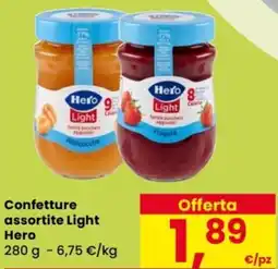 Despar Confetture assortite Light Hero offerta
