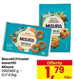 Despar Biscotti Privolat assortiti Misura offerta