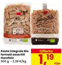 Despar Pasta integrale Bio formati assortiti Garofalo offerta