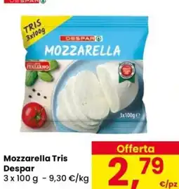 Despar Mozzarella Tris Despar offerta