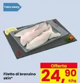 Despar Filetto di branzino skin offerta