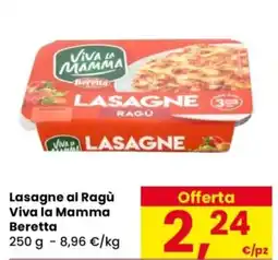 Despar Lasagne al Ragù Viva la Mamma Beretta offerta