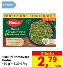 Despar Pisellini Primavera Findus offerta