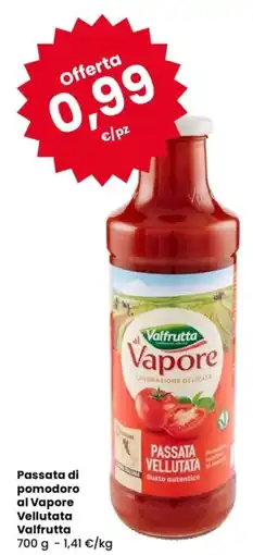 Despar Passata di pomodoro al Vapore Vellutata Valfrutta offerta
