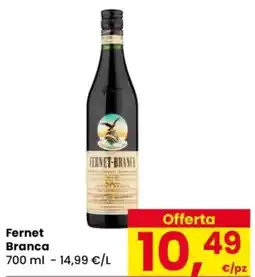 Despar Fernet Branca offerta