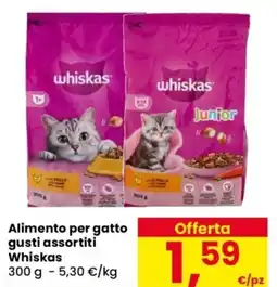 Despar Alimento per gatto gusti assortiti Whiskas offerta