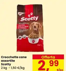 Despar Crocchette cane assortite Scotty offerta