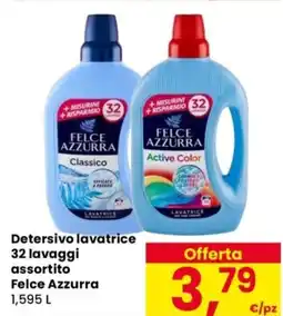 Despar Detersivo lavatrice assortito Felce Azzurra offerta