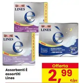 Despar Assorbenti È assortiti Lines offerta