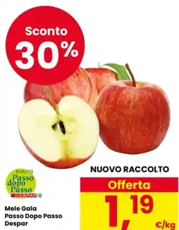 Eurospar Mele Gala Passo Dopo Passo Despar offerta