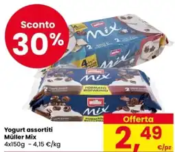 Eurospar Yogurt assortiti Müller Mix offerta
