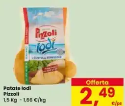 Eurospar Patate lodi Pizzoli offerta