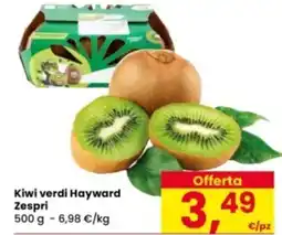 Eurospar Kiwi verdi Hayward Zespri offerta