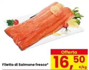 Eurospar Filetto di Salmone fresco offerta