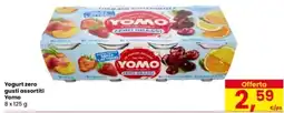 Eurospar Yogurt zero gusti assortiti Yomo offerta