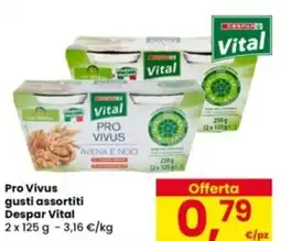 Eurospar Pro Vivus gusti assortiti Despar Vital offerta