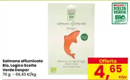 Eurospar Salmone affumicato Bio, Logico Scelta Verde Despar offerta