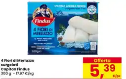 Eurospar 4 Fiori di Merluzzo surgelati Capitan Findus offerta