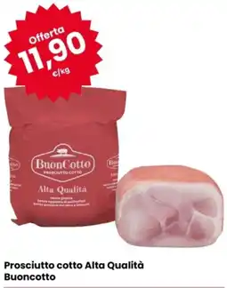 Eurospar Prosciutto cotto Alta Qualità Buoncotto offerta