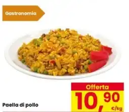 Eurospar Gastronomia Paella di pollo offerta