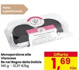 Eurospar Monoporzione alla Viennese Re nel Regno delle Delizie offerta