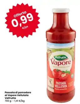 Eurospar Passata di pomodoro al Vapore Vellutata Valfrutta offerta
