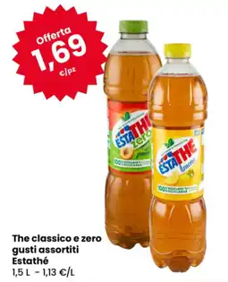 Eurospar The classico e zero gusti assortiti Estathé offerta