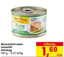 Eurospar Bocconcini cane assortiti GimDog offerta