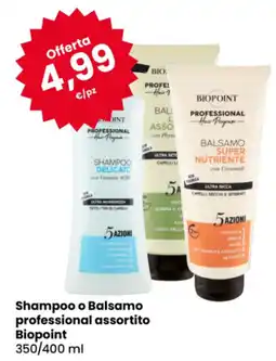 Eurospar Shampoo o Balsamo professional assortito Biopoint offerta