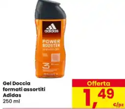 Eurospar Gel Doccia formati assortiti Adidas offerta