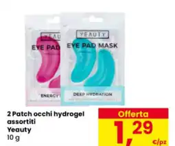 Eurospar 2 Patch occhi hydrogel assortiti Yeauty offerta